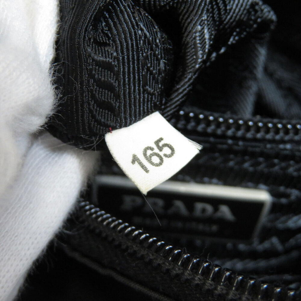 Prada logo plate shoulder bag nylon - Picture 7 of 10